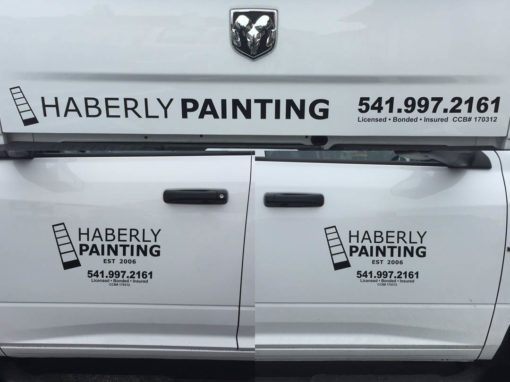 Haberly Painting – Vinyl Lettering