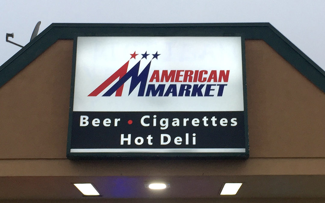 American Market – Sign