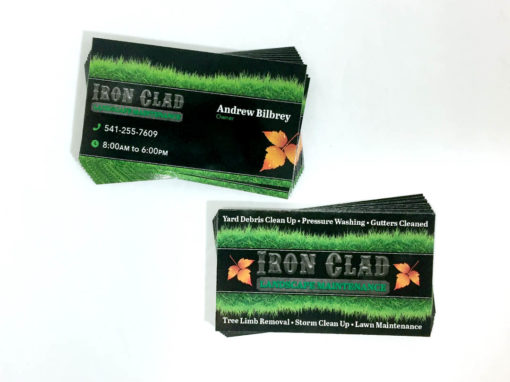 Iron Clad – Business Cards