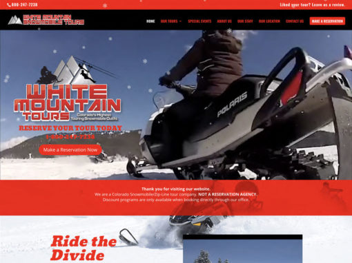 White Mountain Tours – Website Redesign
