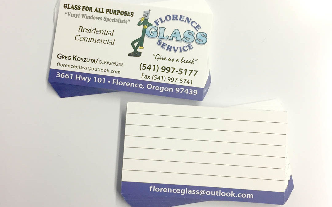 Florence Glass – Business Card