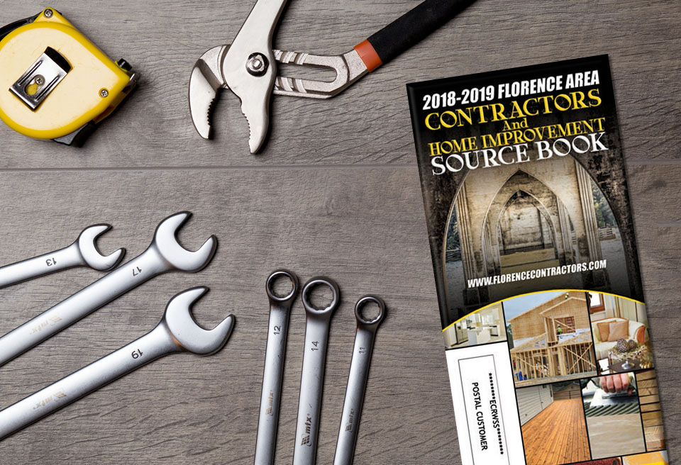 Get Your Ad In The 2021-2022 Florence Contractors and Home Improvement Guide
