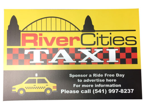 River City Taxi – Sign