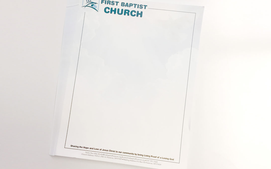 First Baptist Church – Letterheads