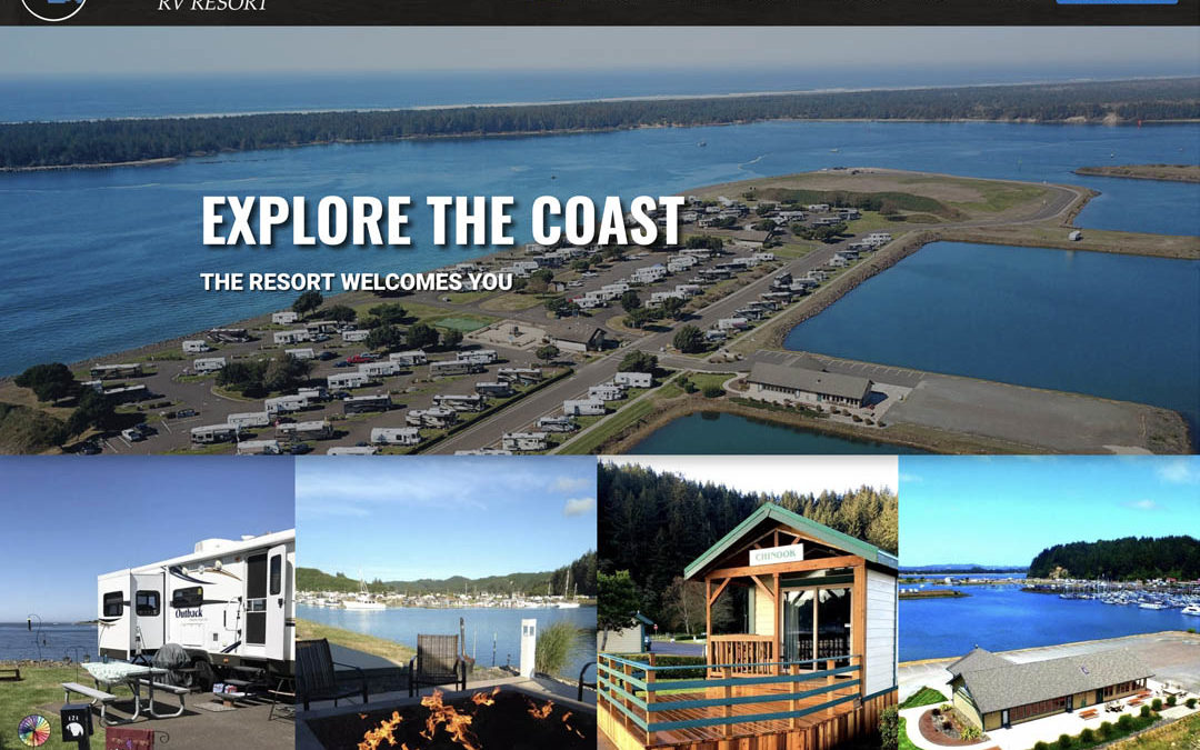 Winchester Bay RV Resort – Website Redesign