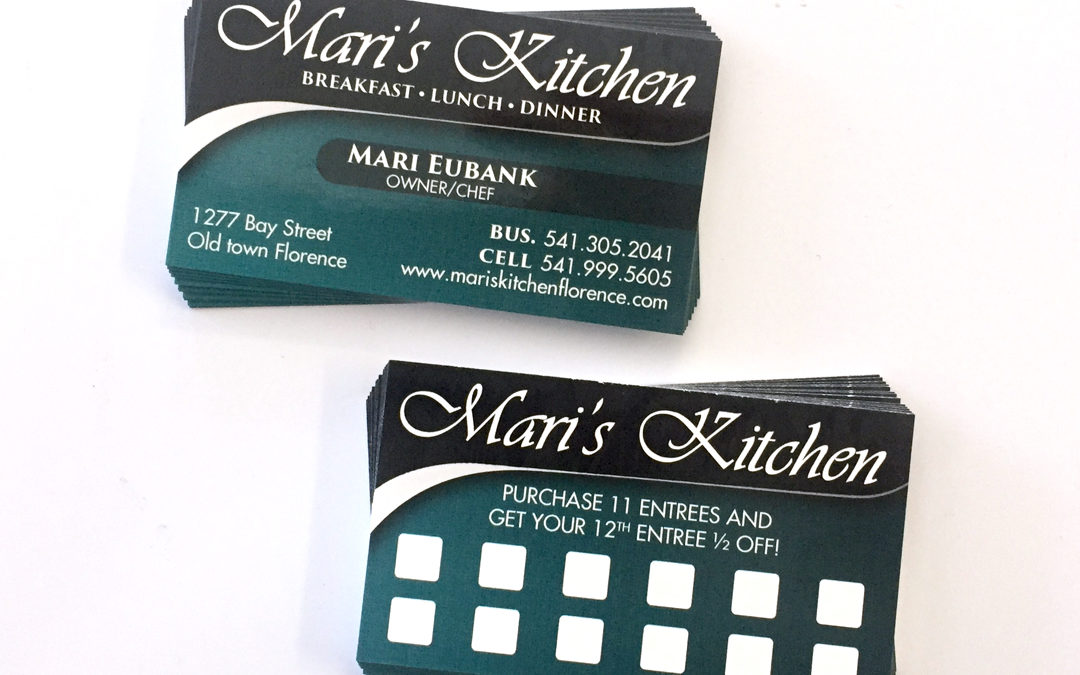 Mari’s Kitchen – Business Cards