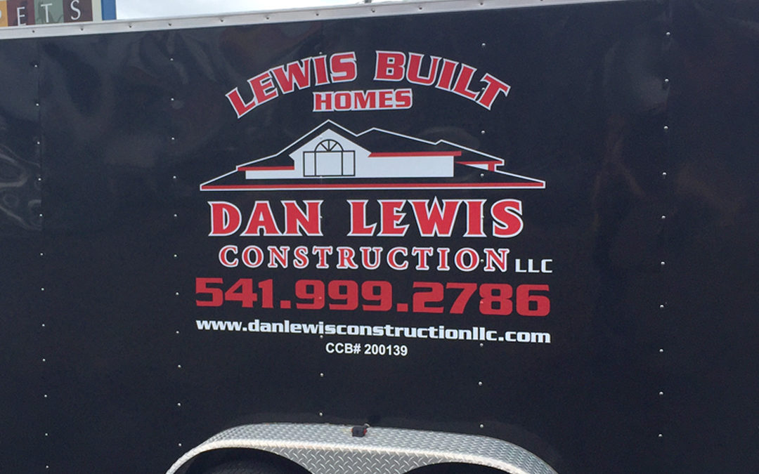 Dan Lewis Construction – Vinyl Graphics