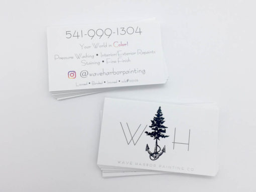 Wave Harbor Painting – Business Cards