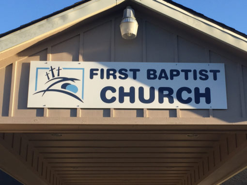 First Baptist Church – Sign