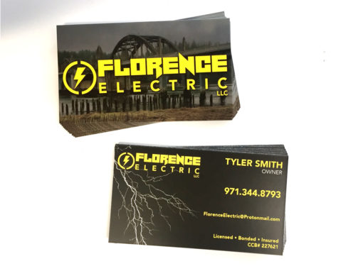 Florence Electric – Business Cards
