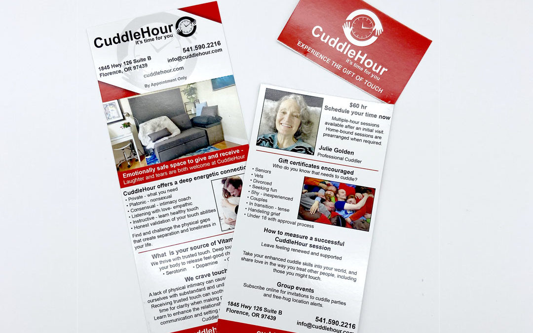 CuddleHour – Tear-off Card