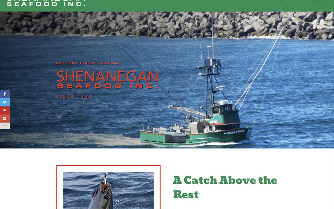 Shenanegan Seafood Inc. – Website